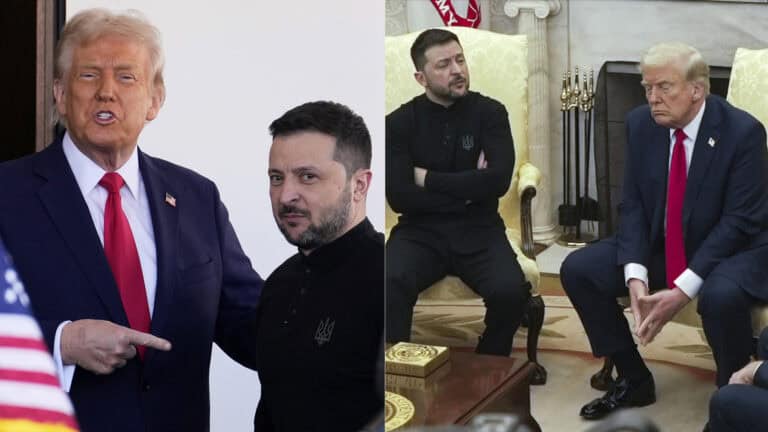 Trump Zelenskyj Biely dom