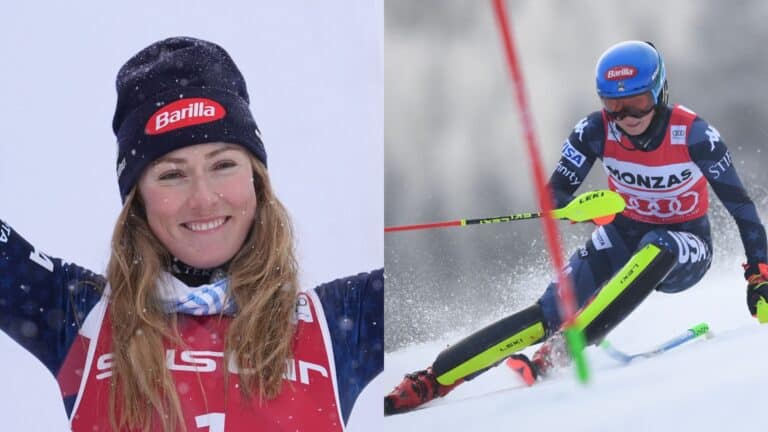 Na snímke americká lyžiarka Mikaela Shiffrinová