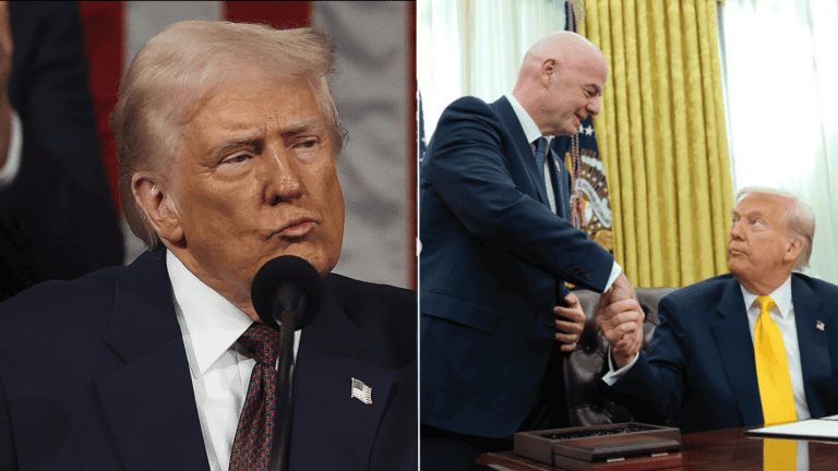 Trump a Infantino